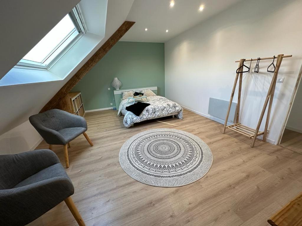 Chez Valentin Apartment Surzur Luaran gambar